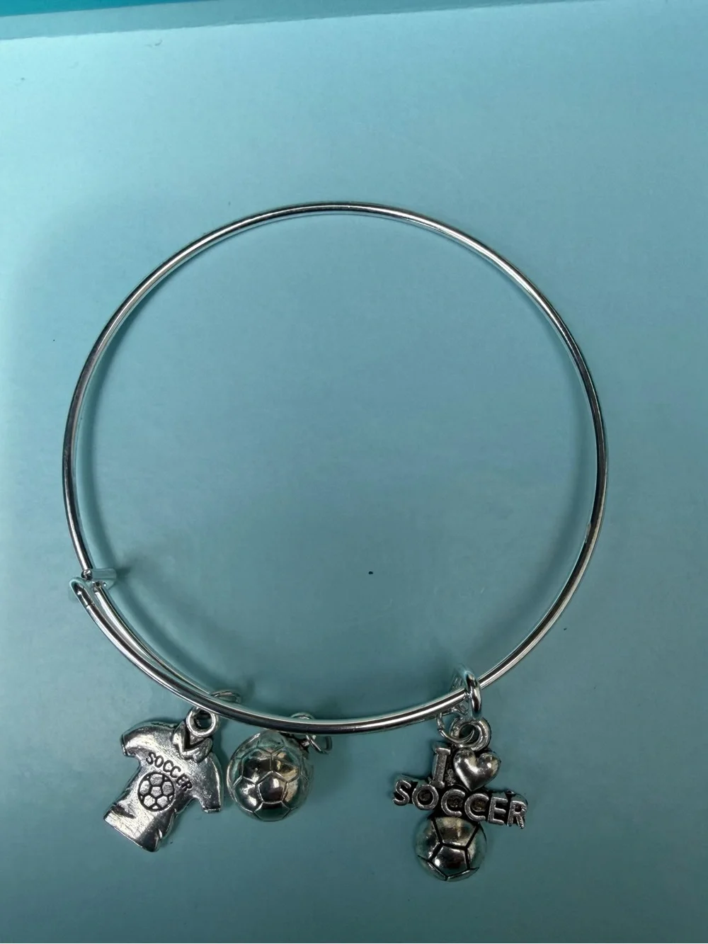 Hand Crafted silver tone